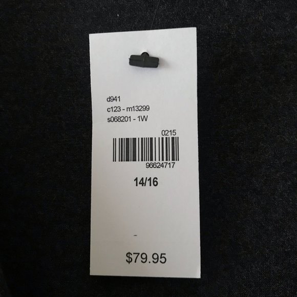 NEW Lane Bryant Drape Front Maxi Dress 14/16 - Picture 5 of 7